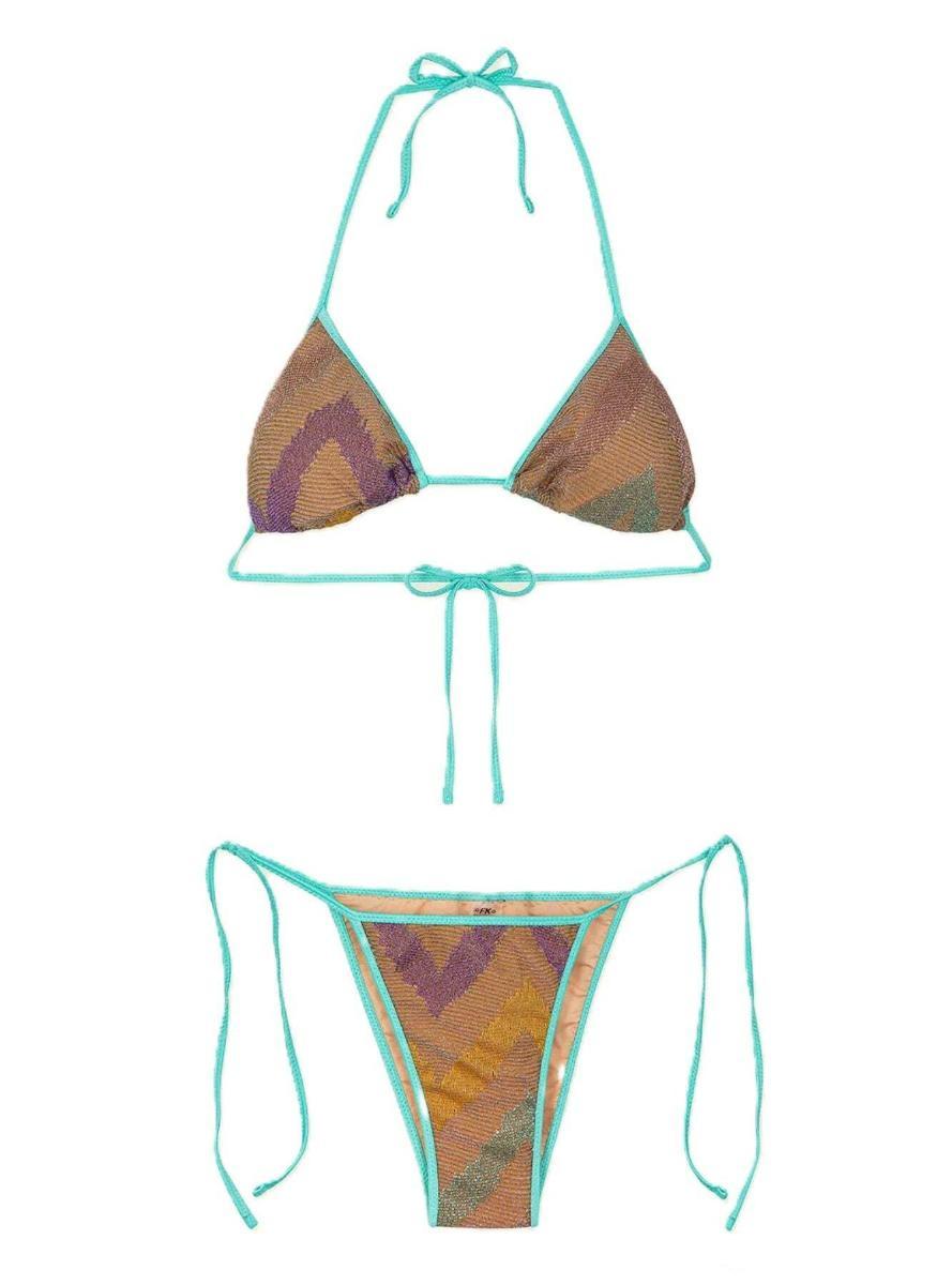 Costume Bikini Triangolo EFFEK Donna - Multicolore