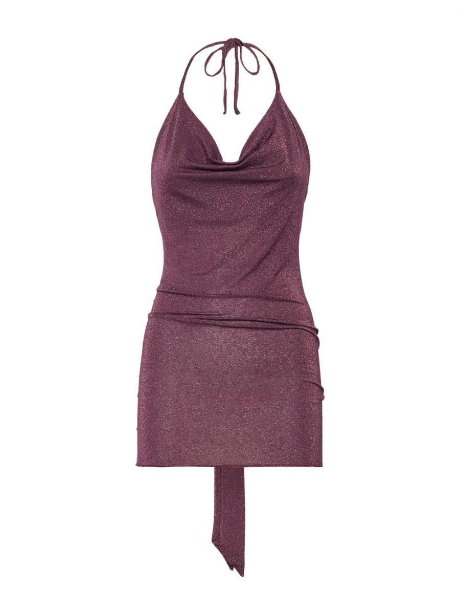 Abito corto ME FUI Donna - Bordeaux-Rosso