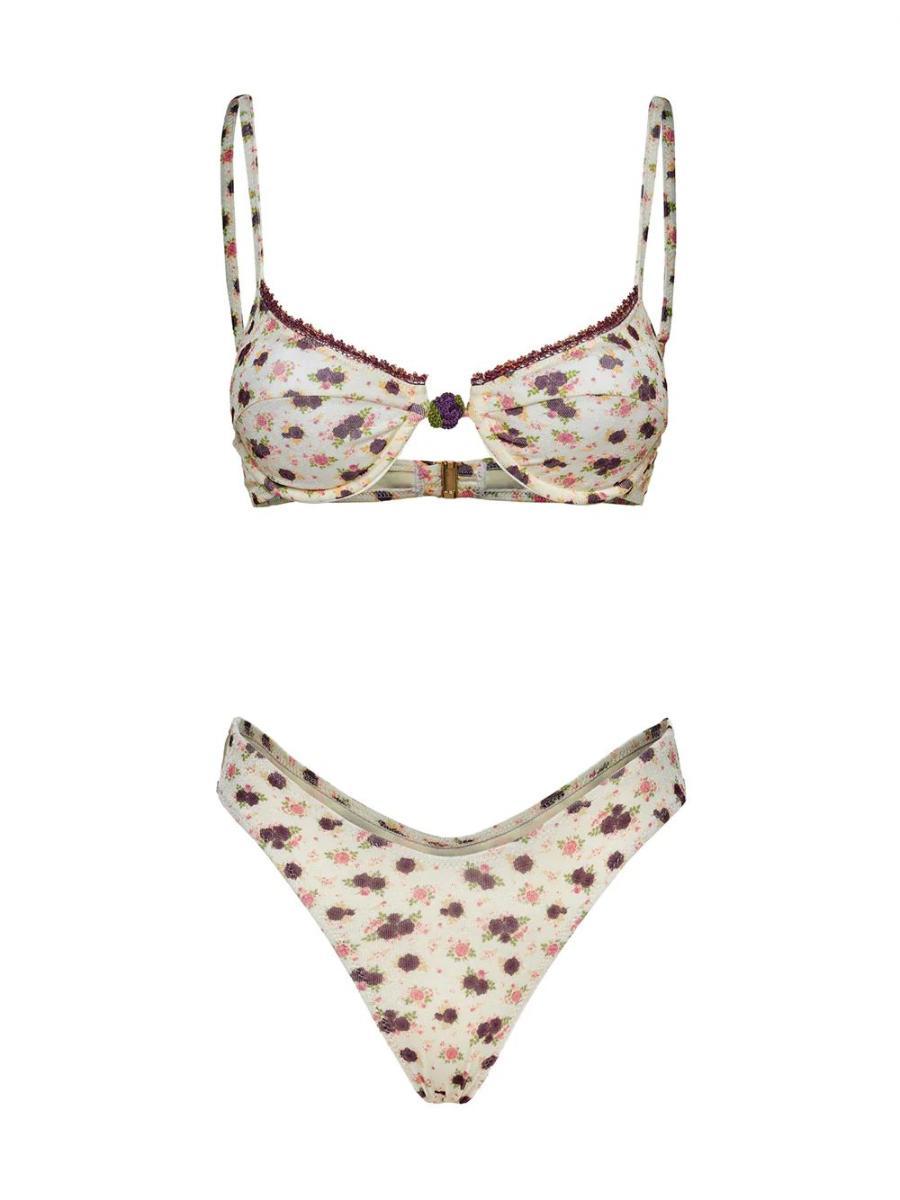 Costume bikini con reggiseno ferretto e slip fisso ME FUI Donna - Multicolore-Multicolore