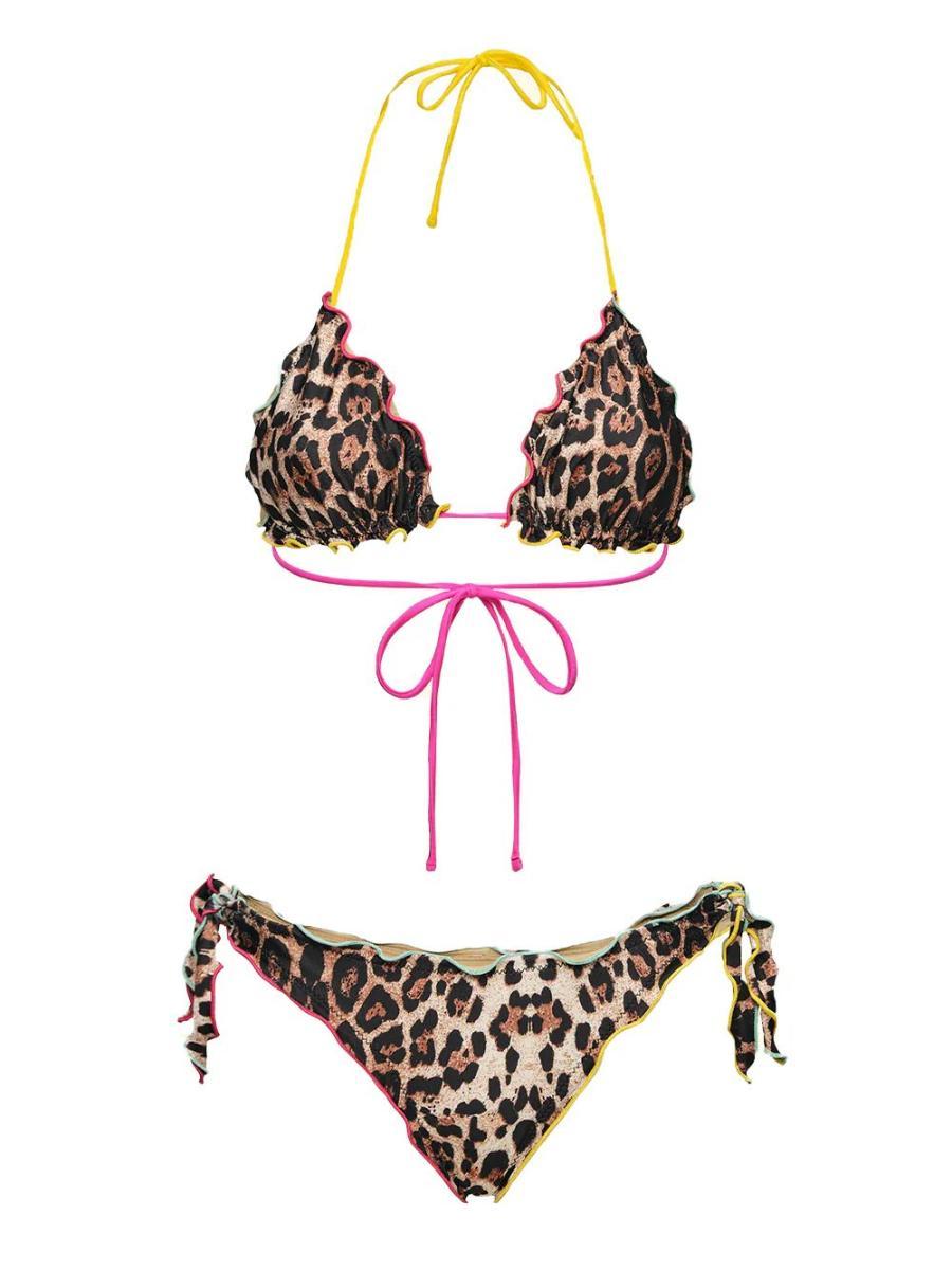 Costume Bikini con triangolo e slip regolabile EFFEK Donna - Multicolore