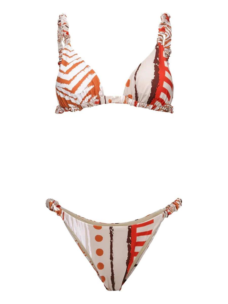 Costume bikini con triangolo e slip fisso ME FUI Donna - Multicolore