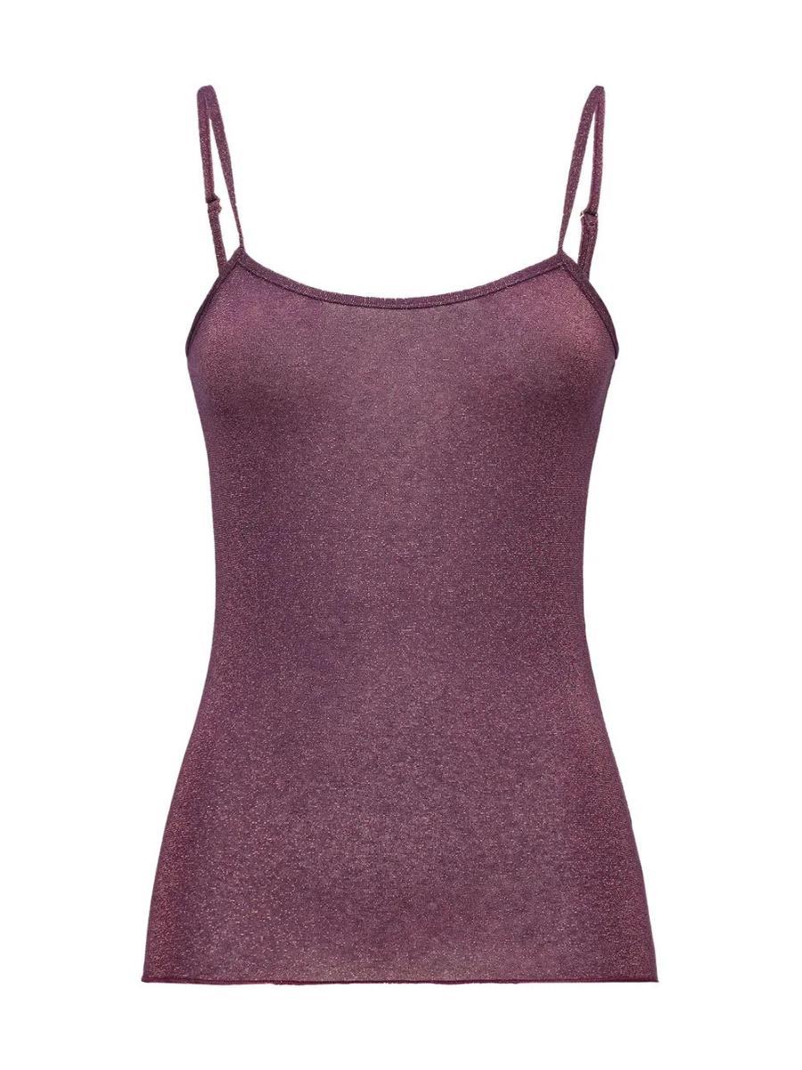 Canotta ME FUI Donna - Bordeaux-Rosso