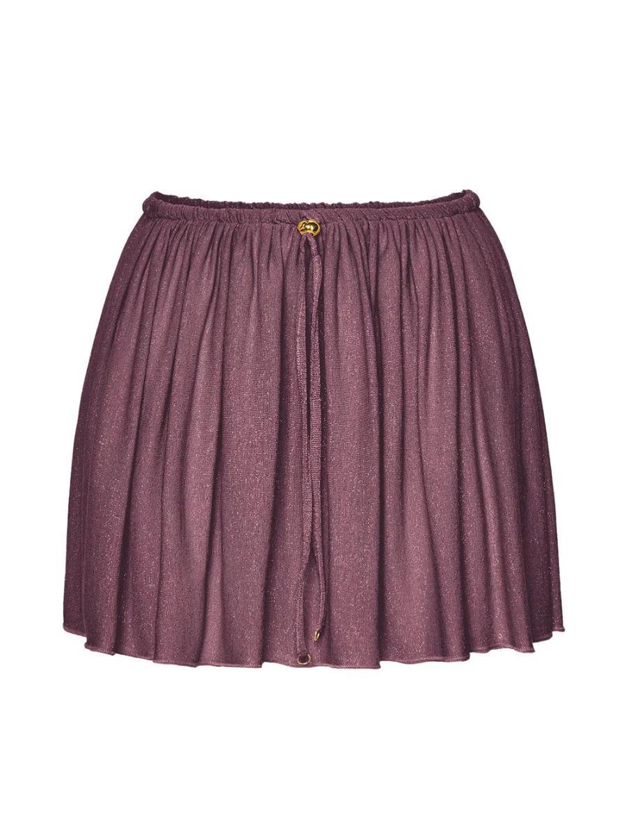 Gonna corta ME FUI Donna - Bordeaux-Rosso