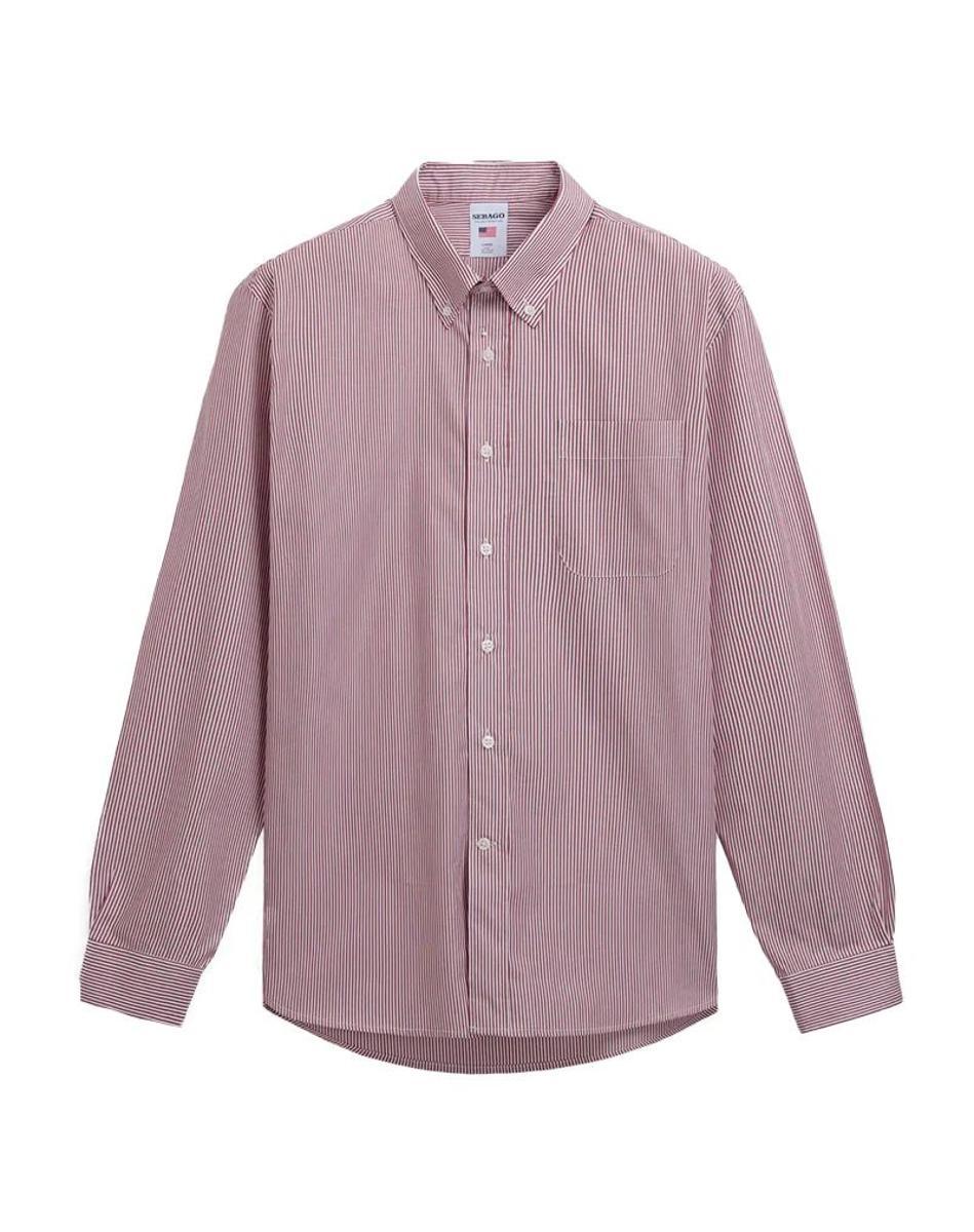 CAMICIA SHEEPSCOT - RED WHITE-Bianco