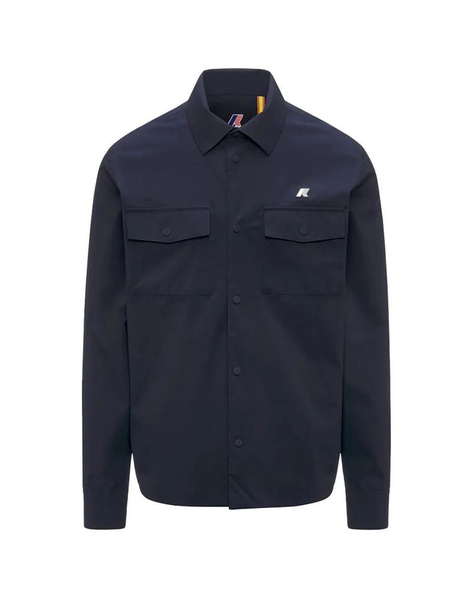 GIACCA UOMO " UMBERT STRETCH 2LAYERS " - BLUE DEPTH