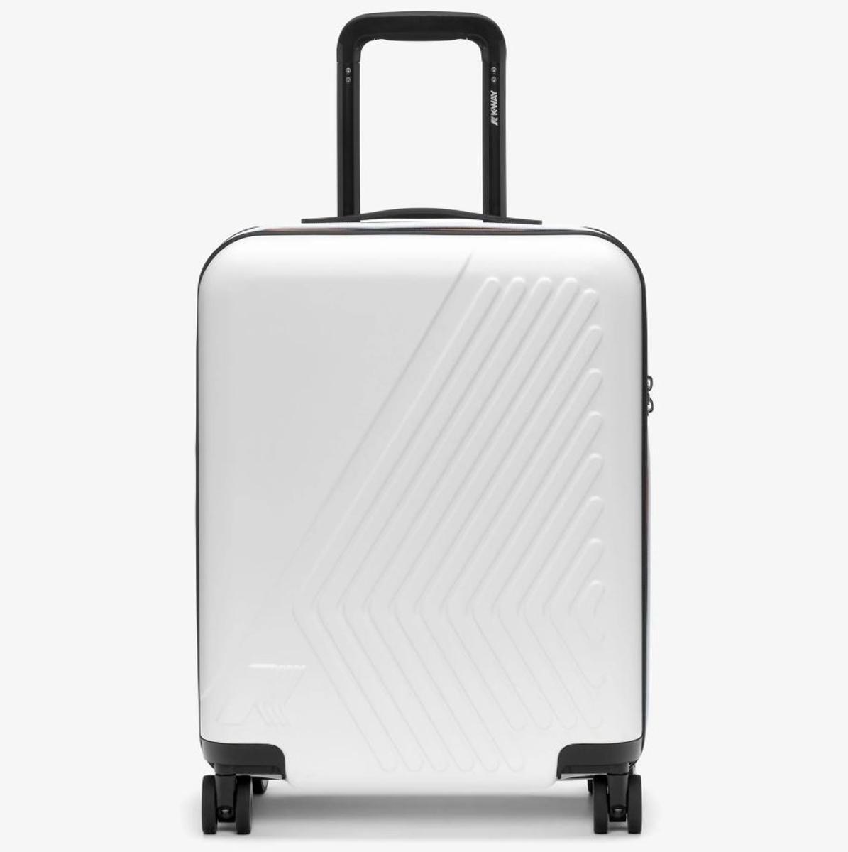 K-way Trolley Unisex Eudoxie Logo  K4125ZW-Bianco