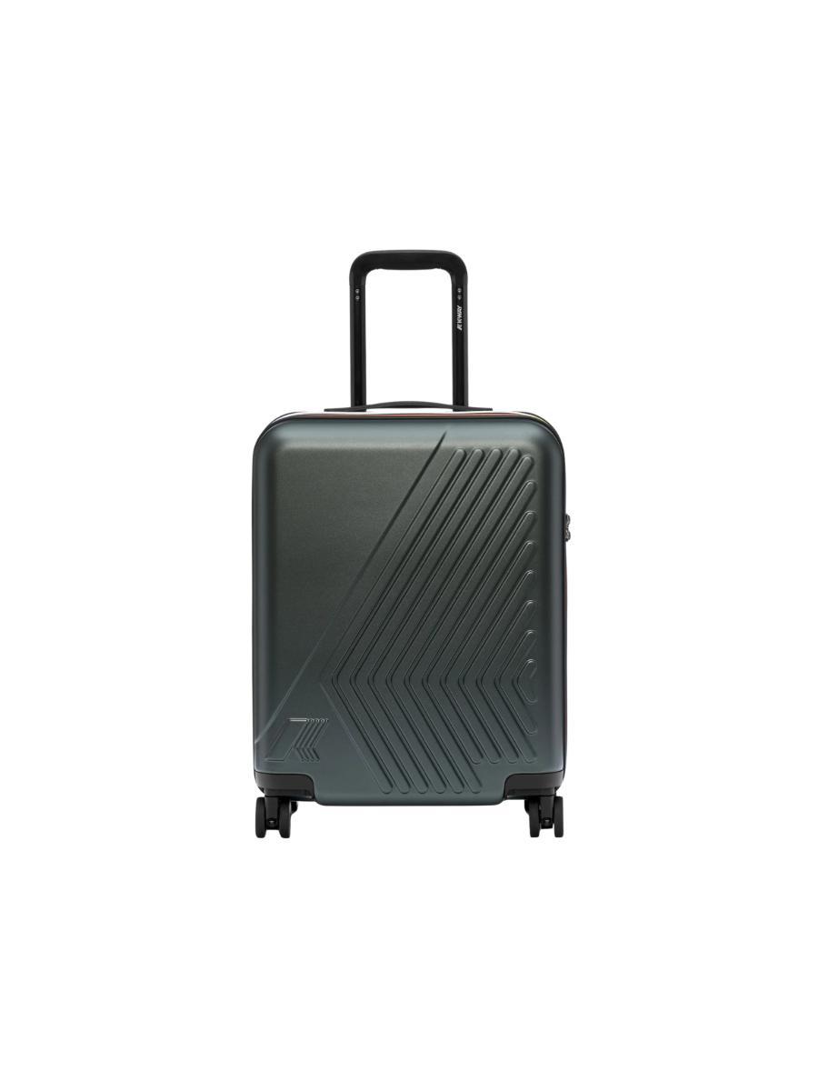 K-way Trolley Unisex Eudoxie Logo  K4125ZW-GREEN BLACKISH
