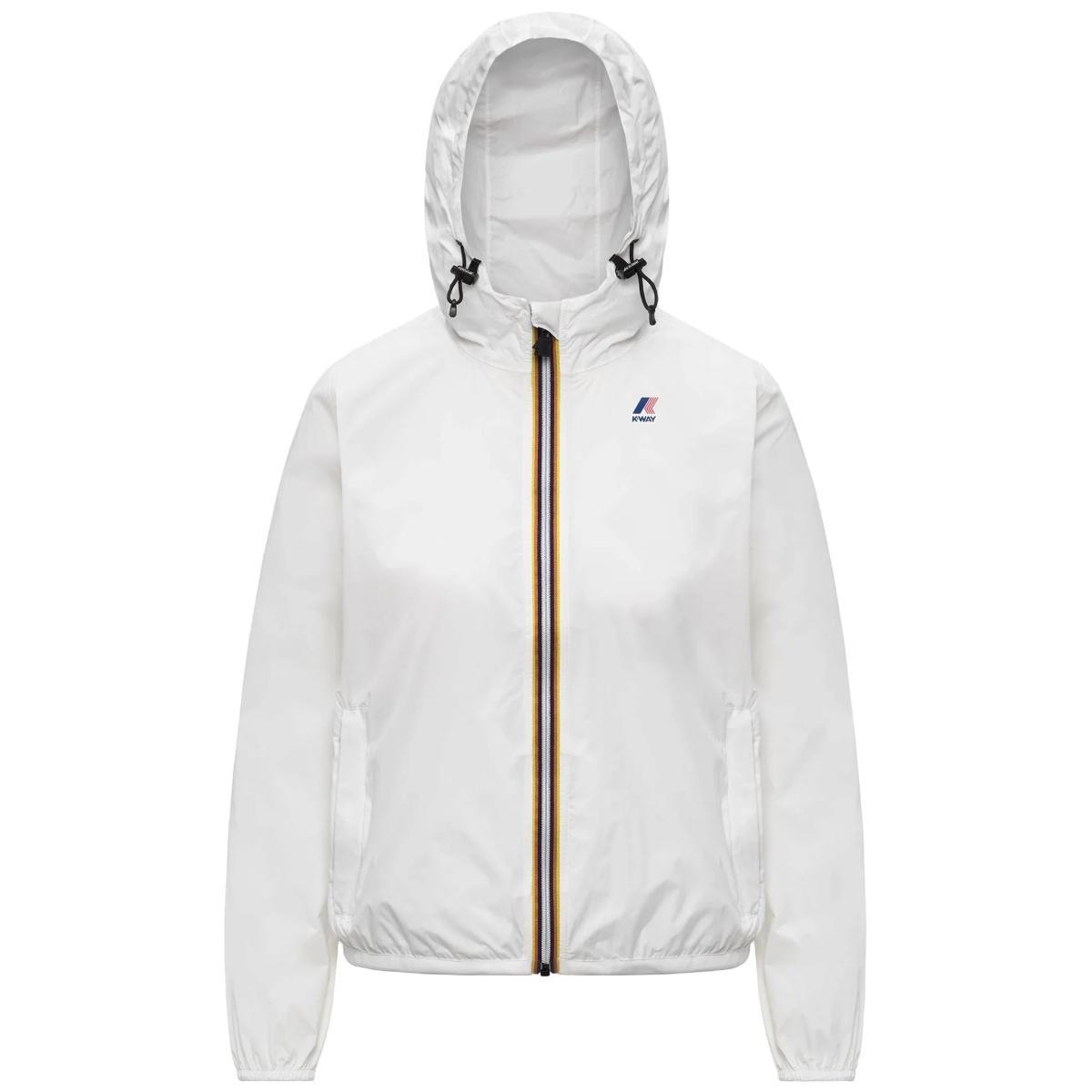 Giubbino corto Donna Claudette ripiegabile Bianco