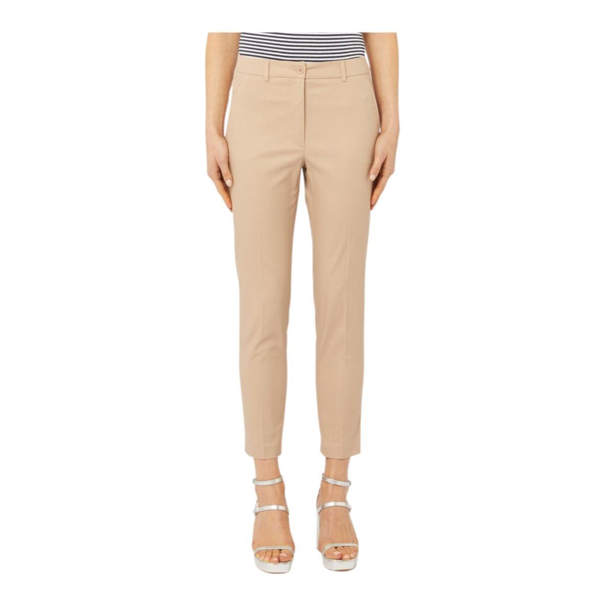 Pantalone Donna Slim fit Beige