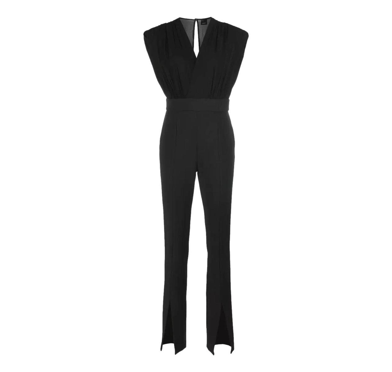 PINKO Tuta intera Donna con spacchi Trevelin Colore Nero-Nero