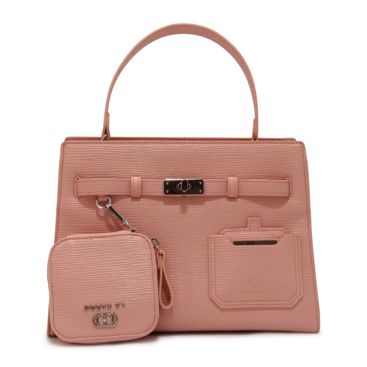 N6109 BORSA DONNA LA CARRIE POCKET WOMAN VEGAN BAG 28x20x16