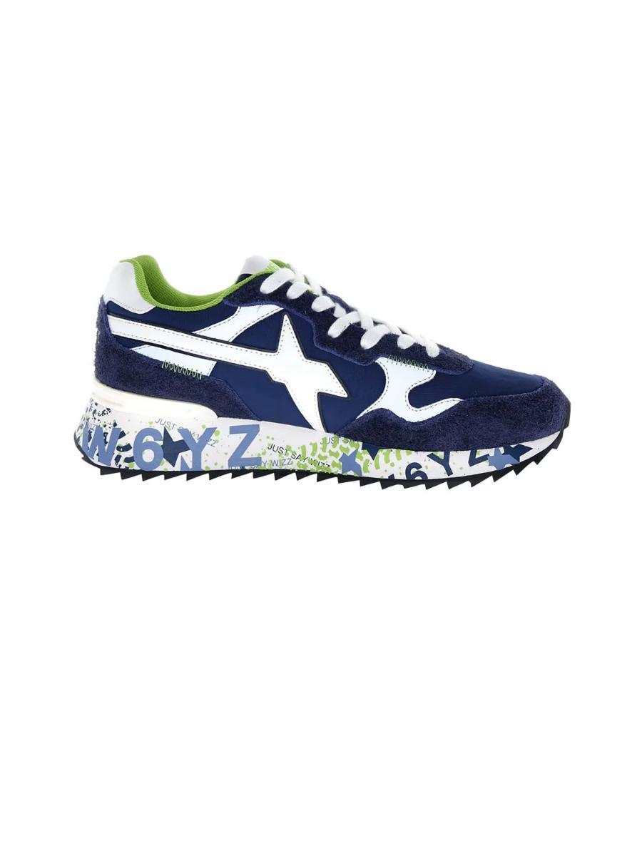 W6YZ Sneakers Uomo Yak - M  2015185-Navy / bianco