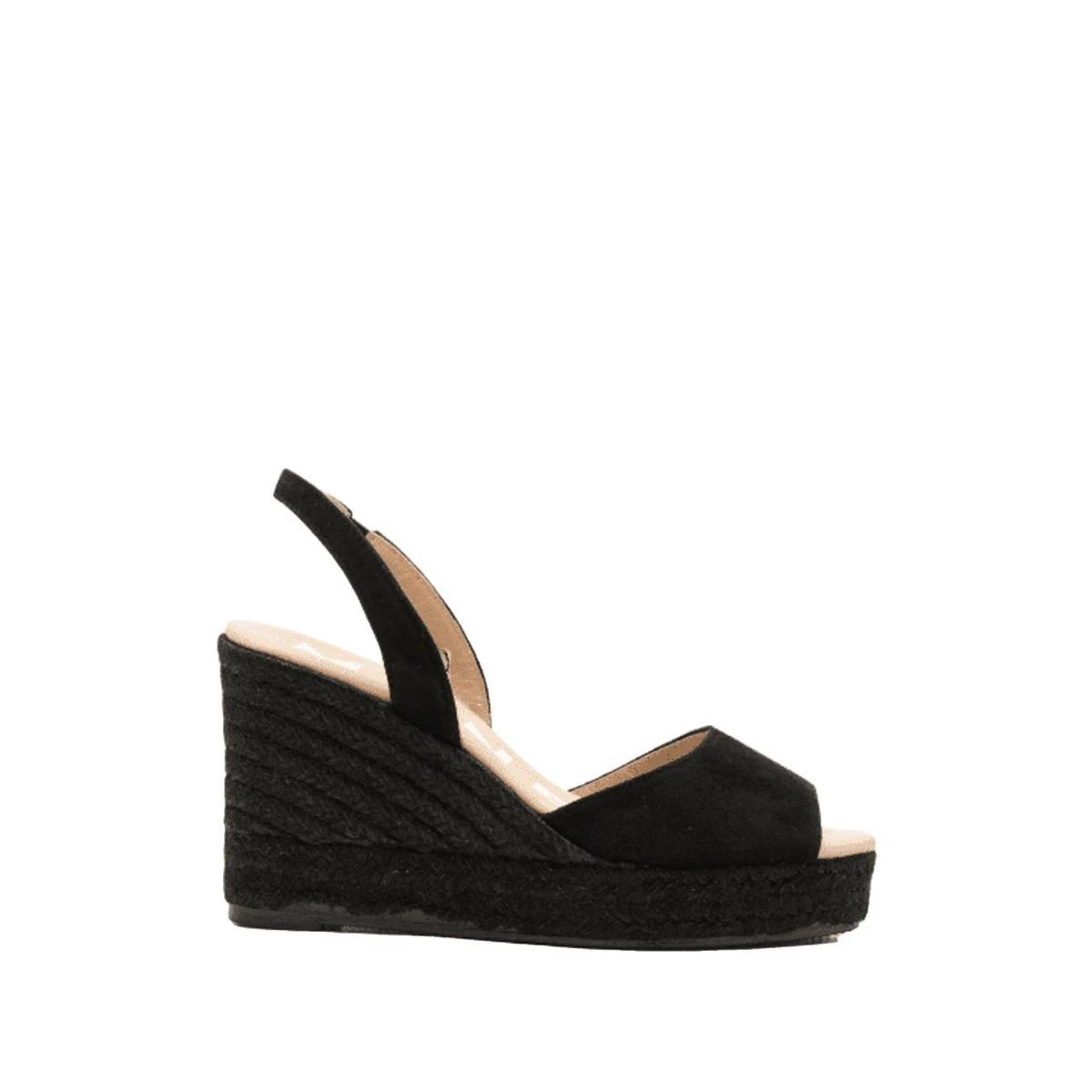 MANEBI' Sandali R22WCBLACKONTONE-Nero
