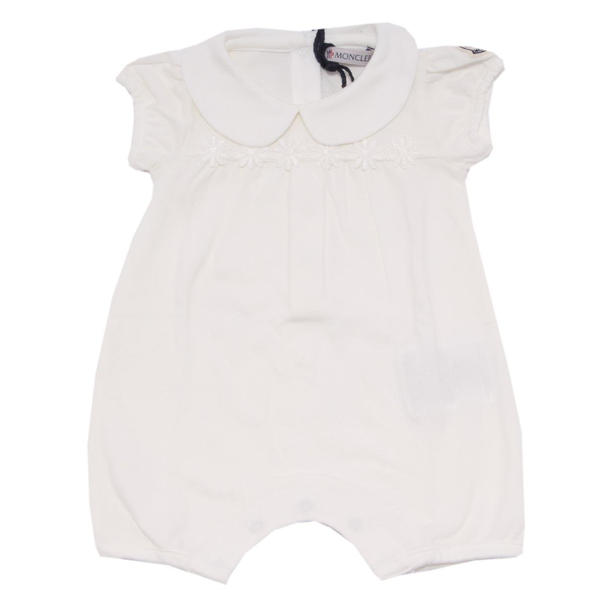 7292R body bimba MONCLER PAGLIACCETTO avorio tutina romper kid-AVORIO