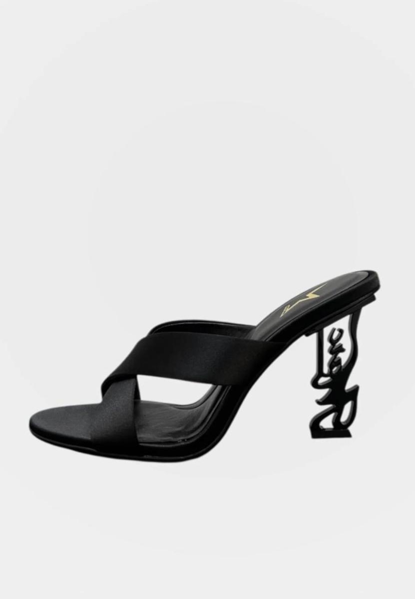 MARC ELLIS Scarpa con tacco Donna Pelle Vera ME-2601-145-Nero