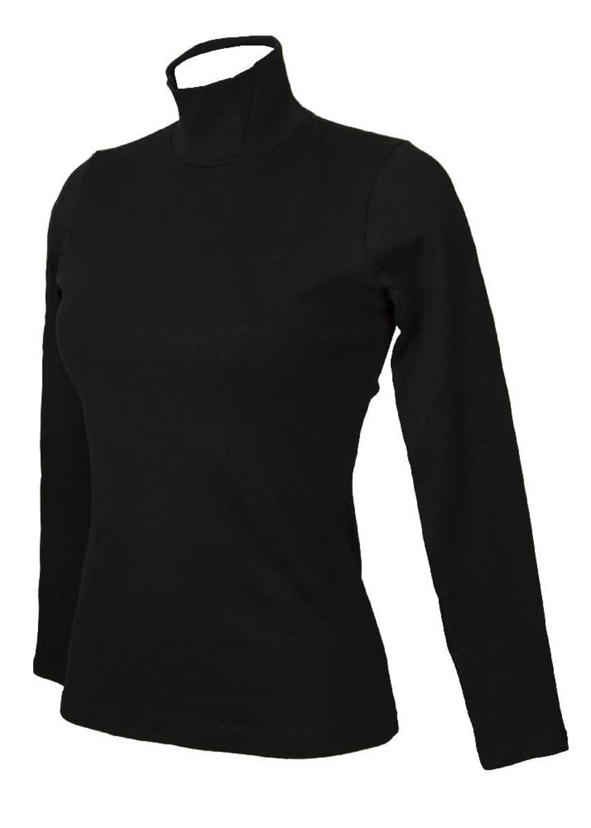 RAGNO Lupetto Mezzo Collo Donna Maglia Manica Lunga Caldo Cotone Articolo 07452K