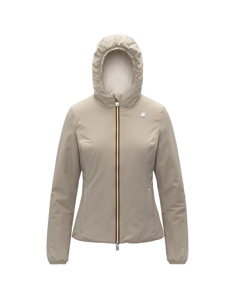 K-way Beige Giubbotti-Multicolore