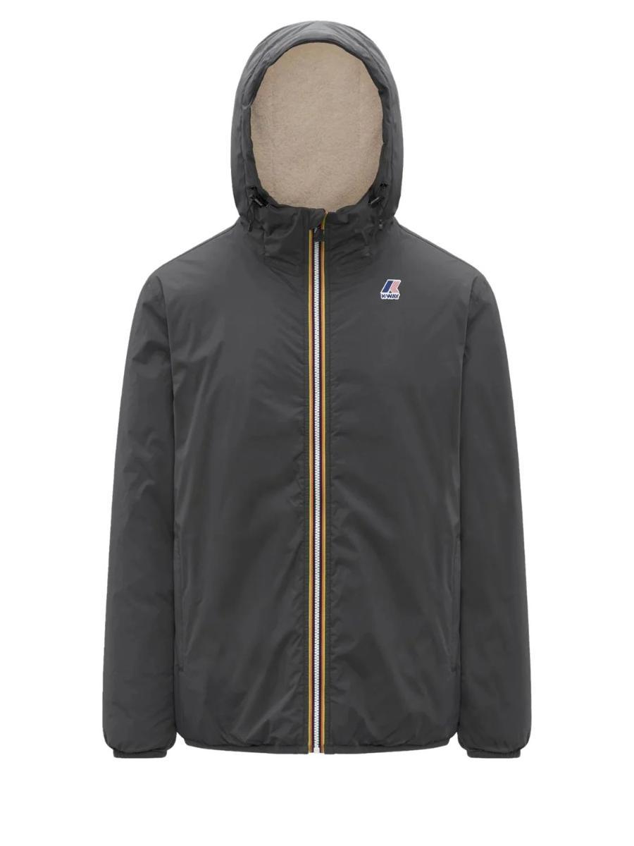 GIUBBINO UNISEX CLAUDE ORSETTO - GREEN OAK-Grigio Scuro
