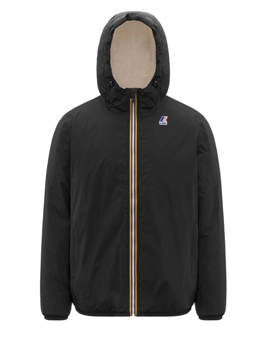 GIUBBINO UNISEX CLAUDE ORSETTO - GREEN OAK-Nero