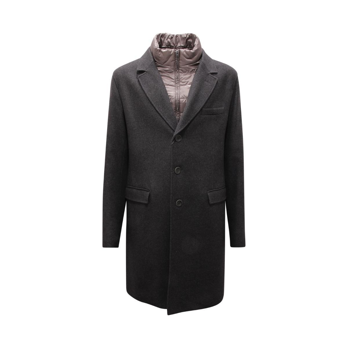 3017AQ cappotto uomo HERNO man wool coat grey