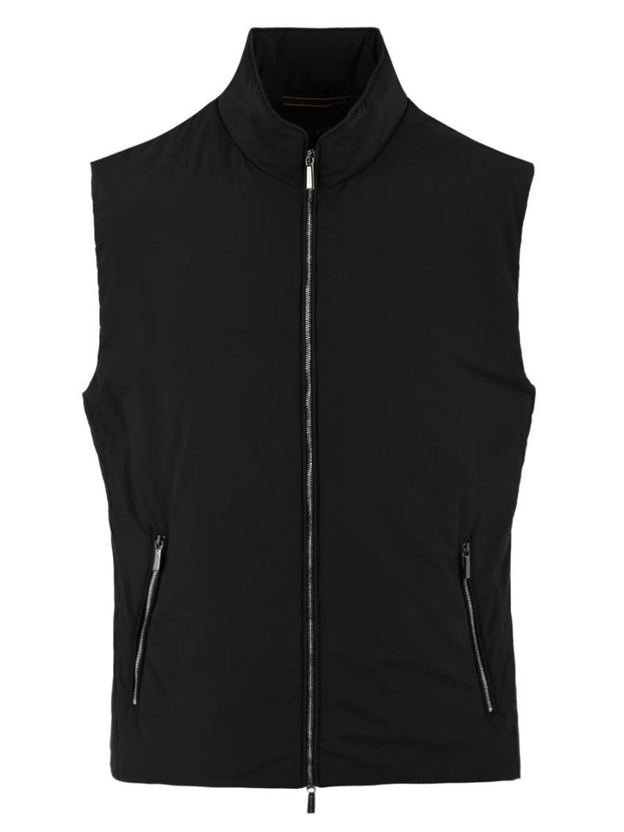 Gilet Senio-Skt MOORER Uomo - Nero-Nero