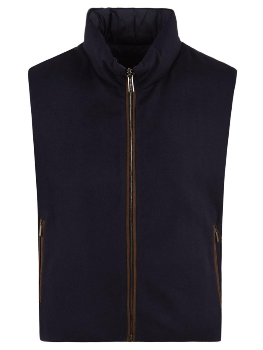 Gilet reversibile Falieri-LS9 MOORER Uomo - Blue