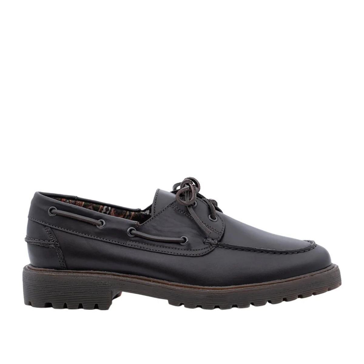 Mocassino Antica Cuoieria Flamingo Uomo-Marrone
