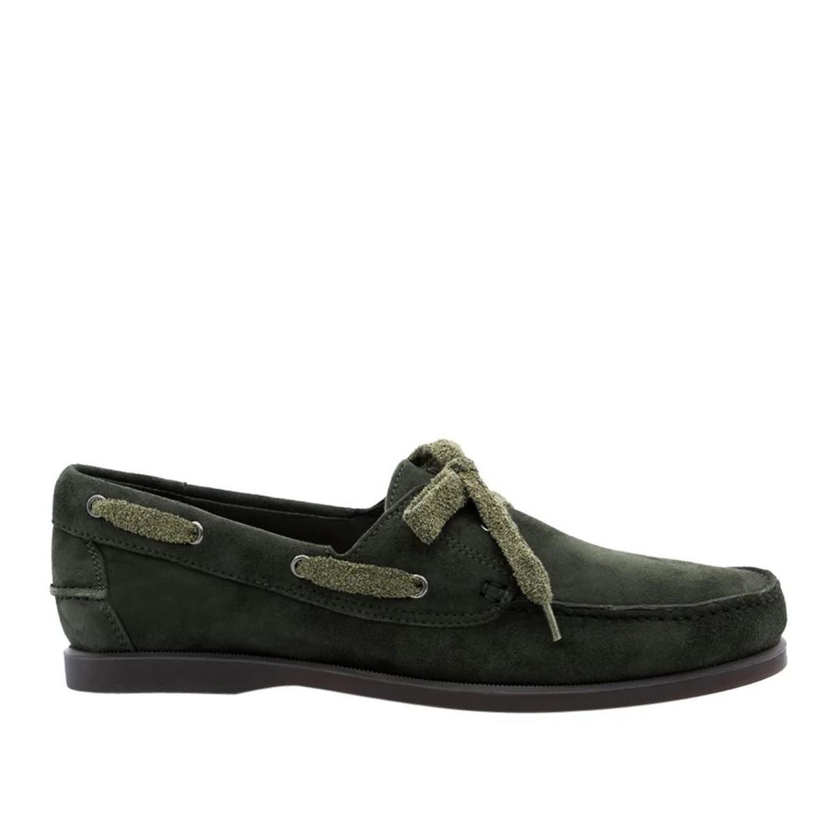 Scarpa Barca Antica Cuoieria Amalfi Uomo-Verde