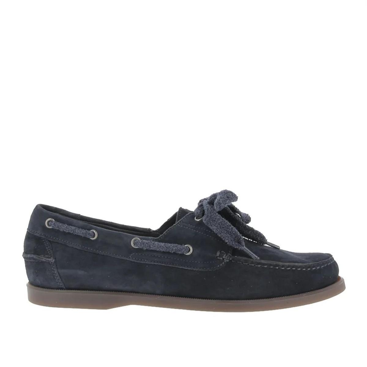 Scarpa Barca Antica Cuoieria Amalfi Uomo-Blu