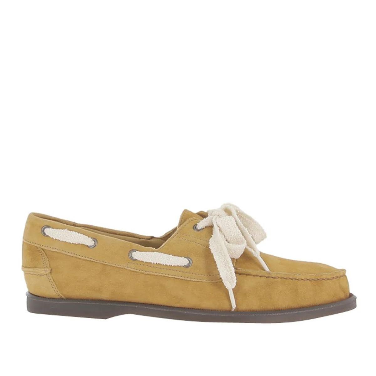 Scarpa Barca Antica Cuoieria Amalfi Uomo-Arancione