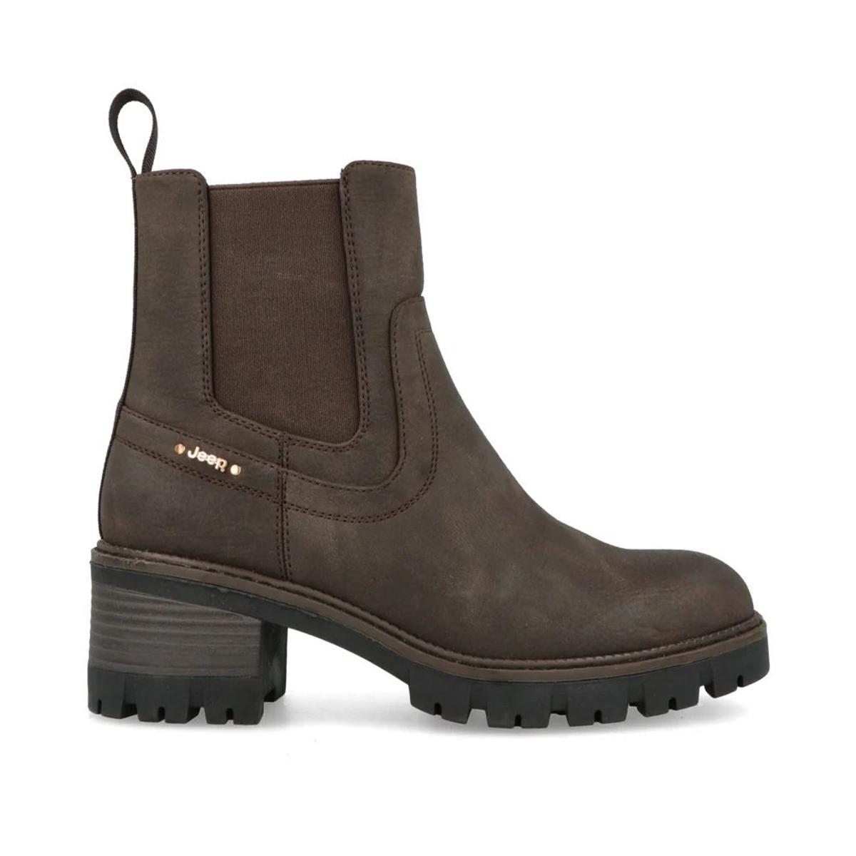 Stivaletto Jeep Raven Chelsea Donna-Marrone