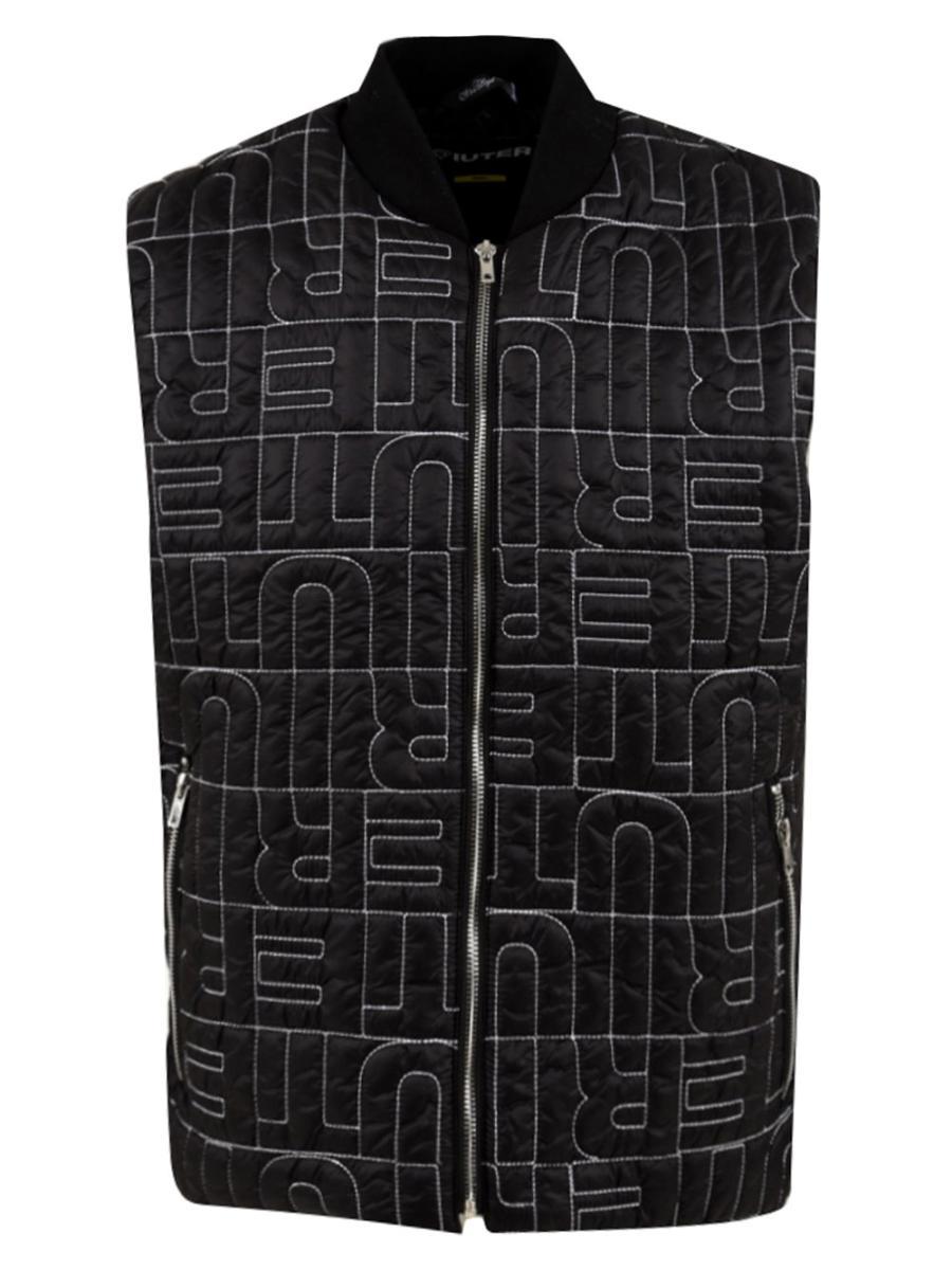 Gilet IUTER Uomo 24SIJV02 Nero-Nero