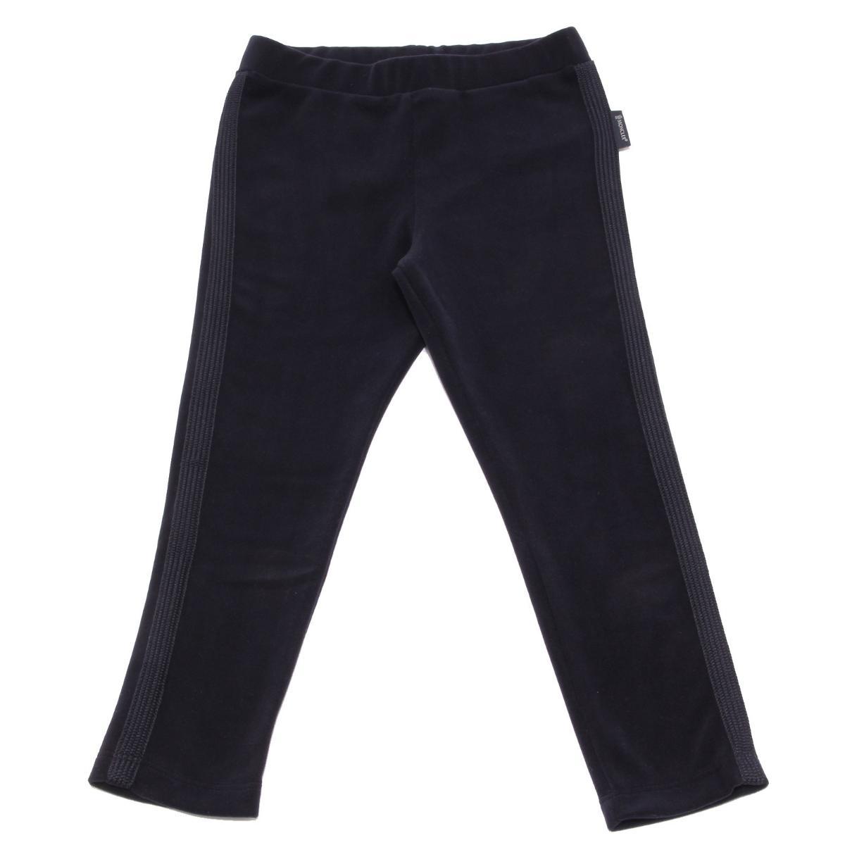3640V pantalone pile bimba MONCLER leggings blue trouser pant girl kid