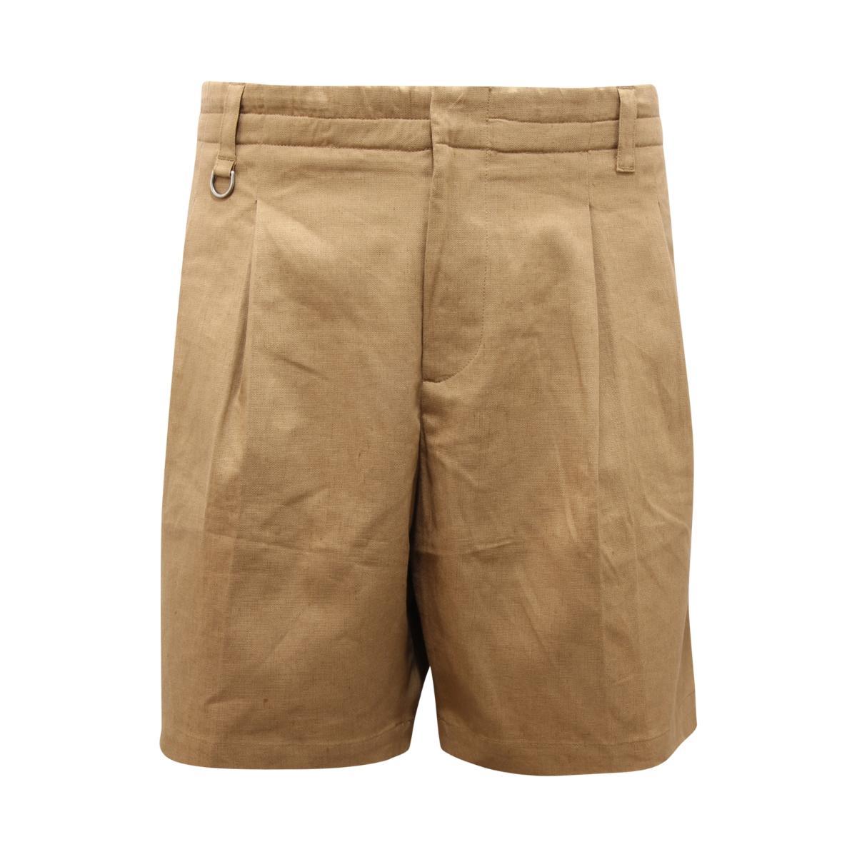 O6404 BERMUDA UOMO PAOLO PECORA MAN LINEN/COTTON SHORTS