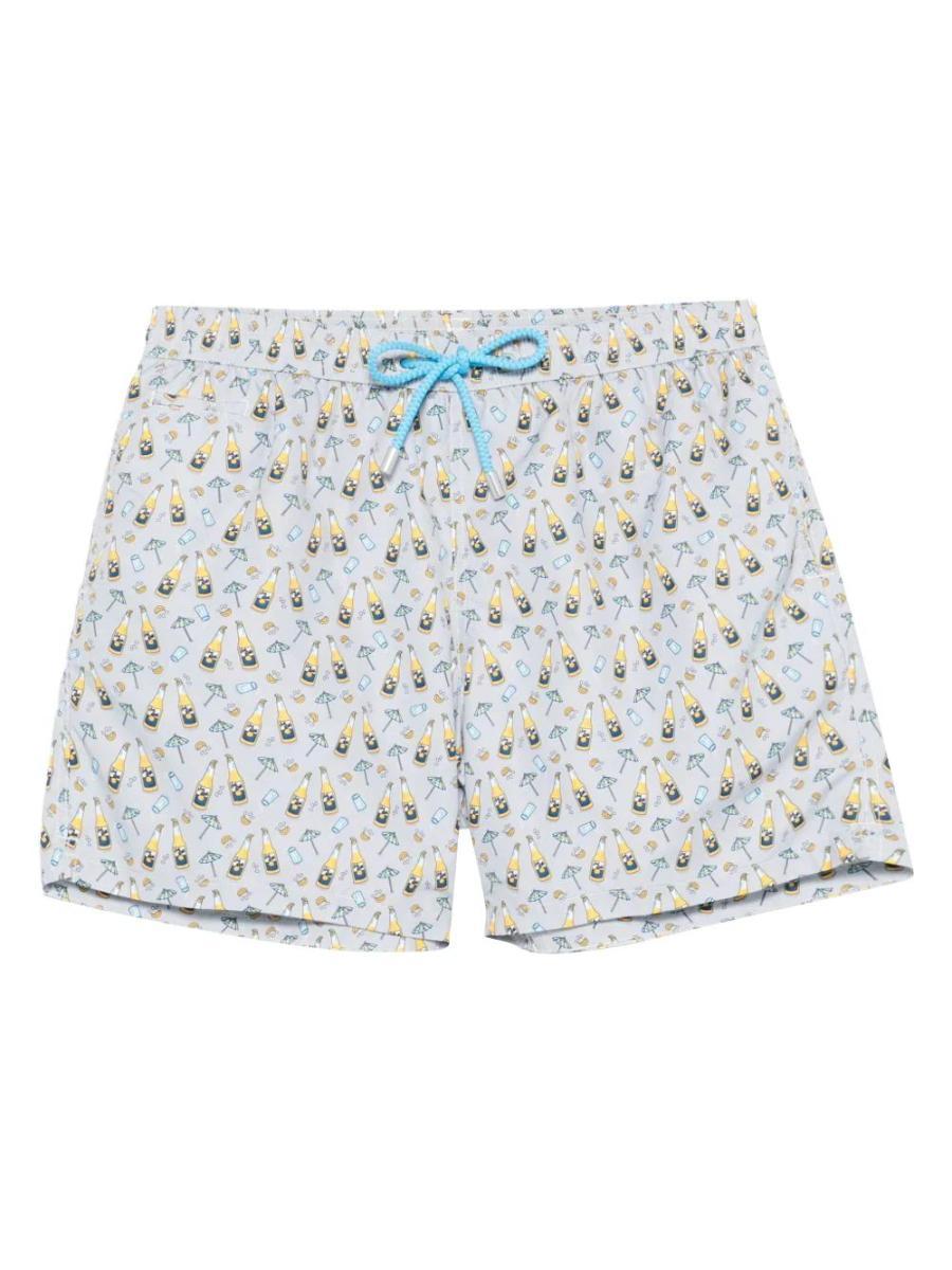 MC2 SAINT BARTH Boxer Mare Tennis And Tequila-Grigio Chiaro