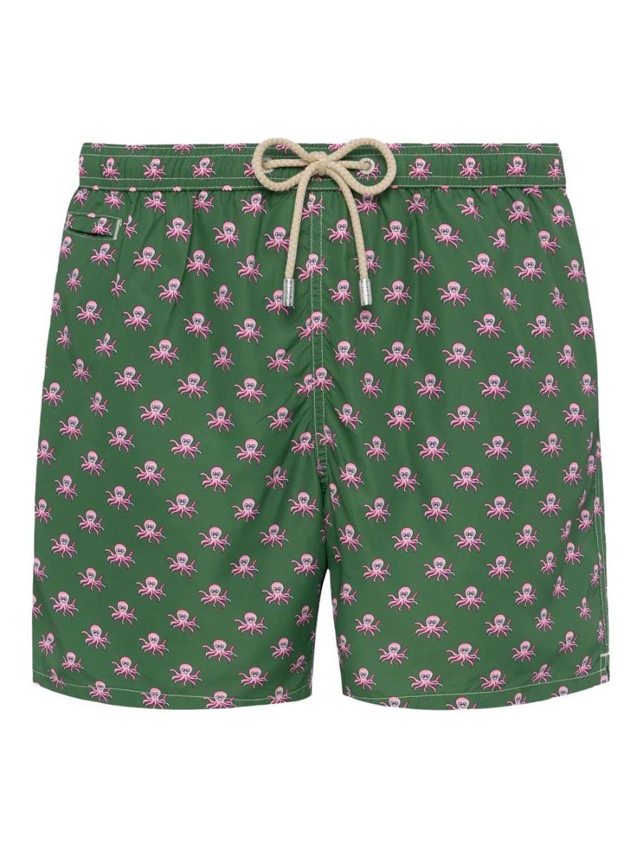 MC2 SAINT BARTH Boxer Mare Tennis And Tequila-Verde militare