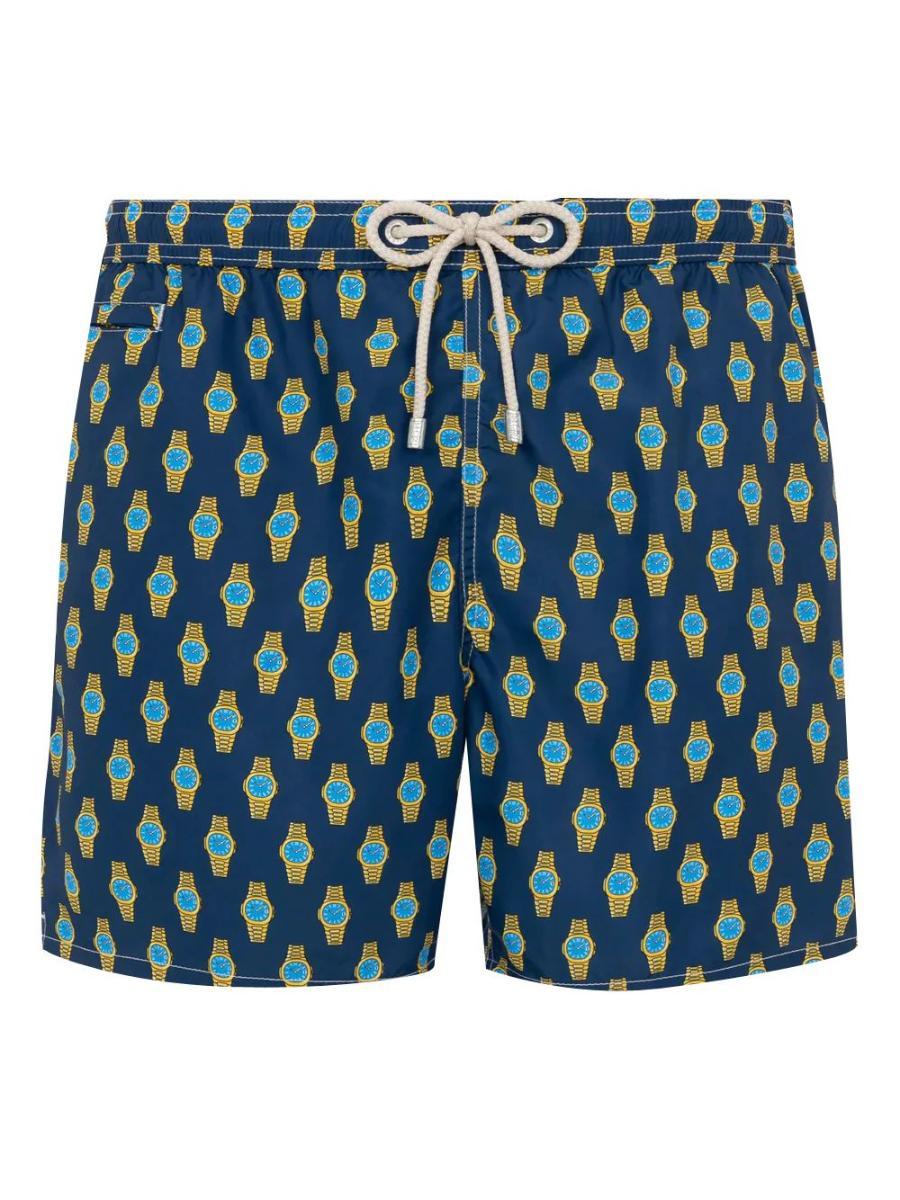 MC2 SAINT BARTH Boxer Mare Tennis And Tequila-Navy