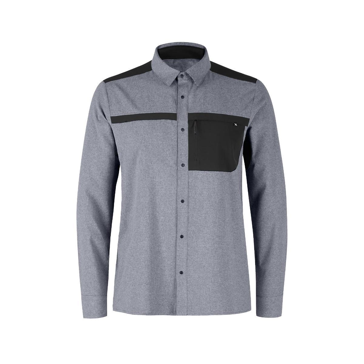 CAMICIA UOMO MONTURA-Grigio