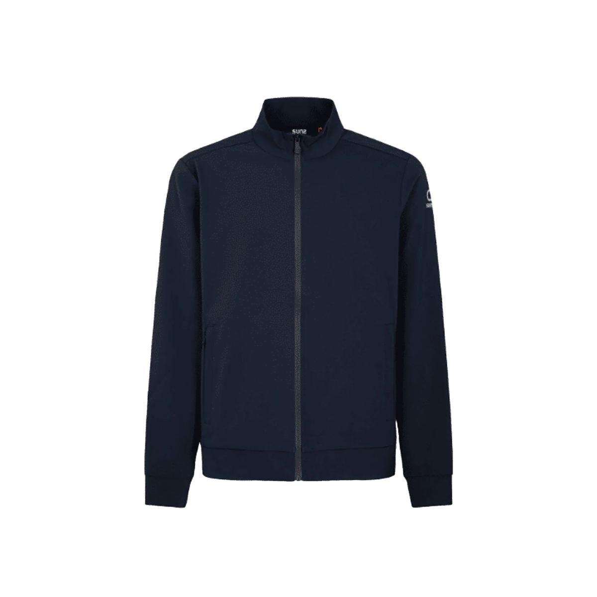 SUNS Felpa Softshell Terri Teknik con Zip Waterproof e Collo Alto