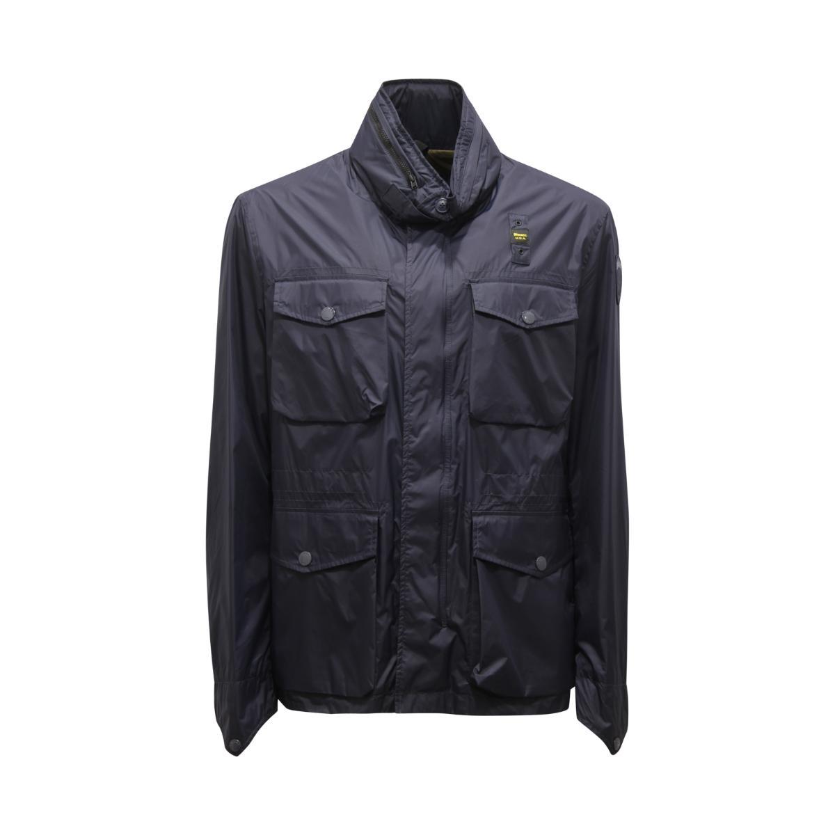 P0442 GIUBBOTTO ANTIVENTO UOMO BLAUER MAN JACKET BLUE