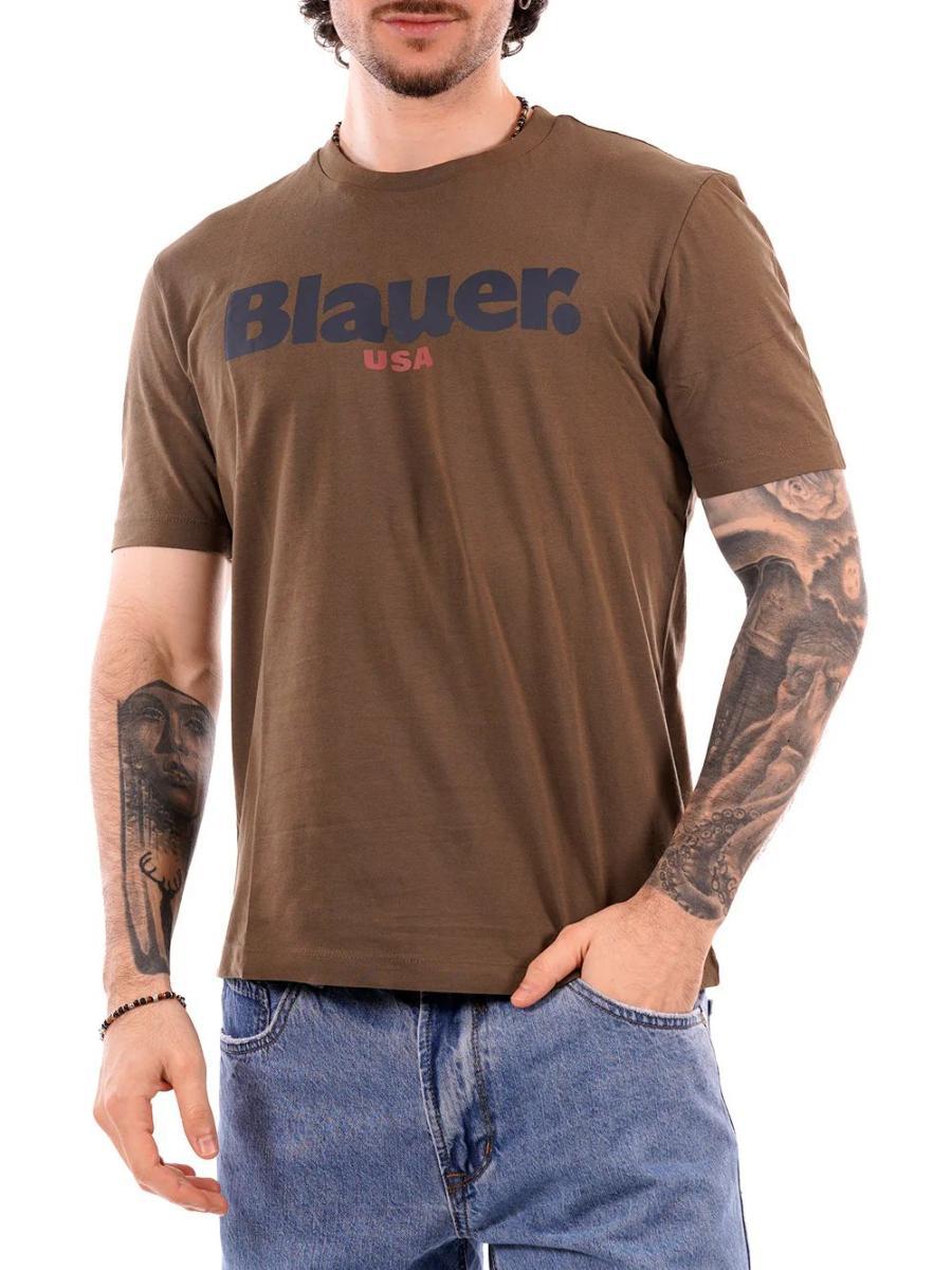 Blauer T-Shirt Ernst