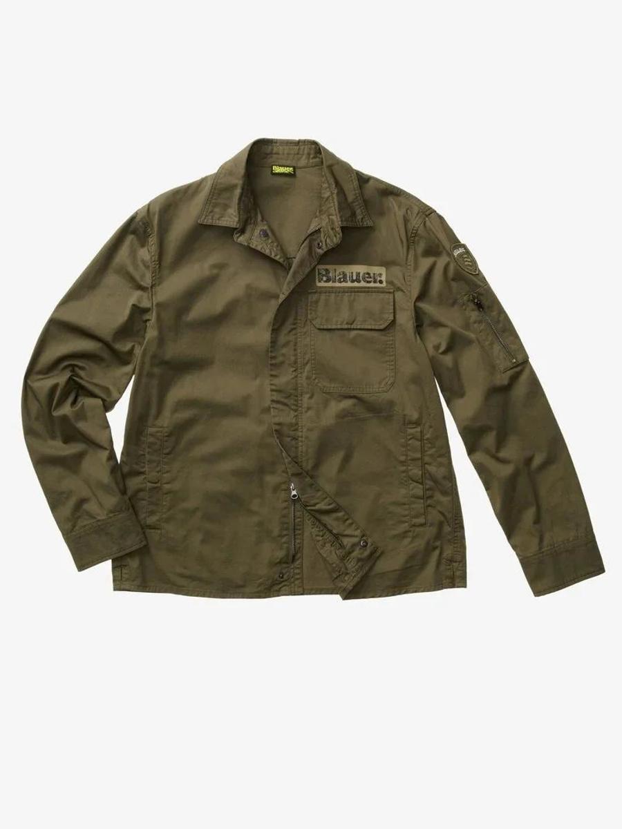 Blauer Giacca a vento LAMBERT beige da uomo-Verde