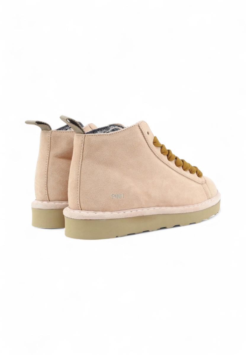 PANCHIC Scarpe Donna P001 Ankle Boot Walnut Yellow AI25-Rosa