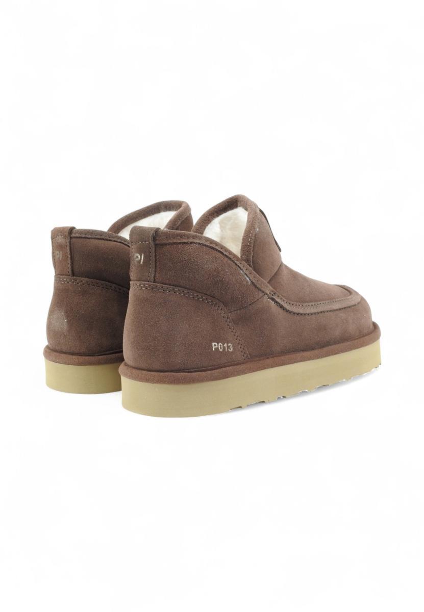 PANCHIC Stivaletti bassi P013 in suede | 5BPDSP013W0030171D001 BROWN MARRONE-Marrone