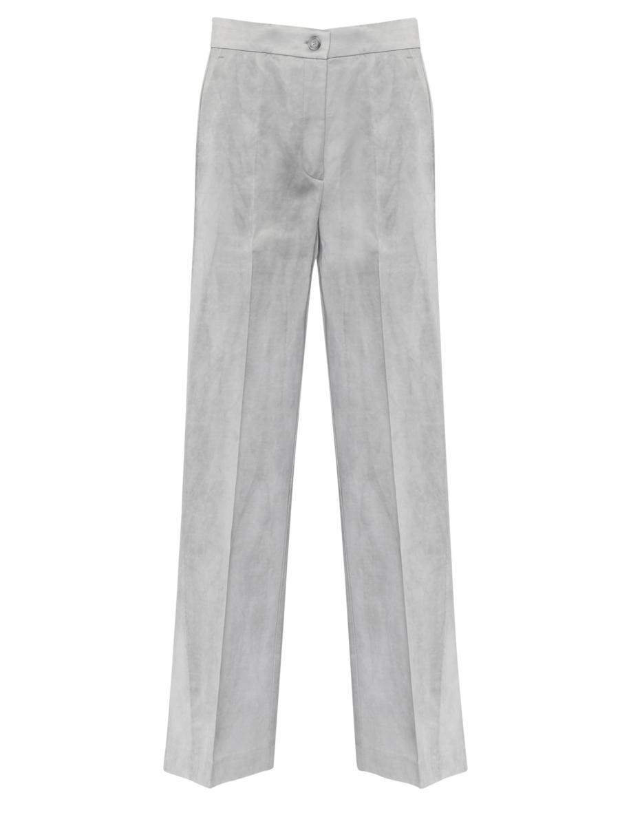Pinko Pantalone Raso Fiammato Grigio-Grigio
