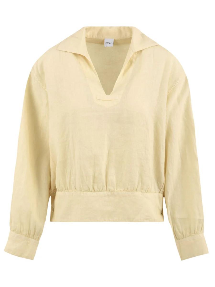 Camicia tinto capo ASPESI Donna - Naturale-Bianco