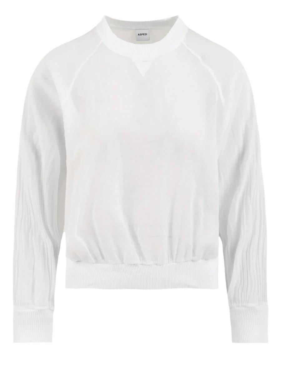 Blusa voile di cotone ASPESI Donna - Bianco
