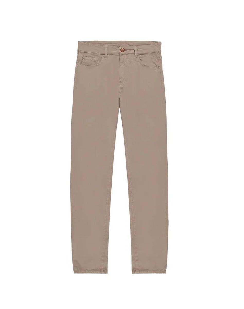 PANTALONE UOMO IN COTONE " DENVER " - BEIGE