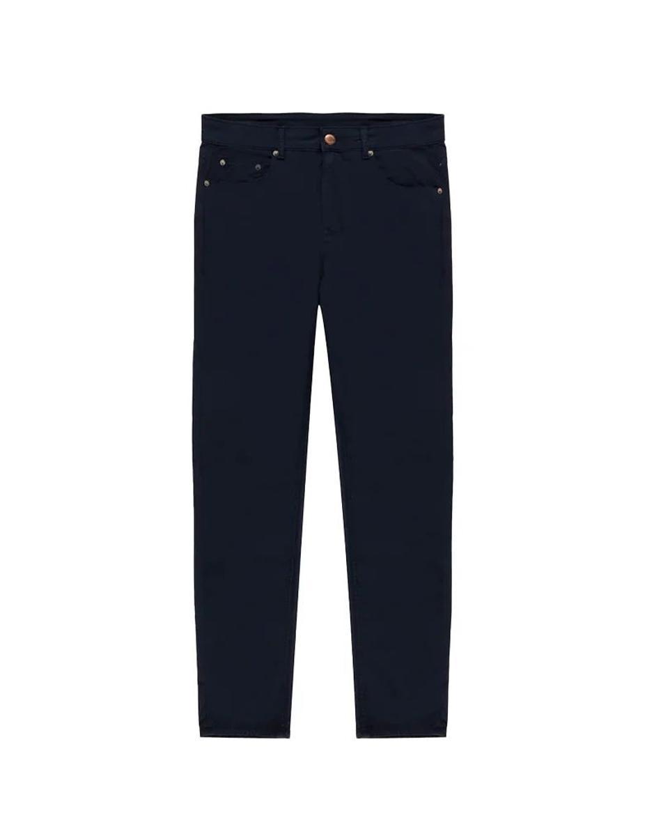 PANTALONE UOMO IN COTONE " DENVER " - BLU