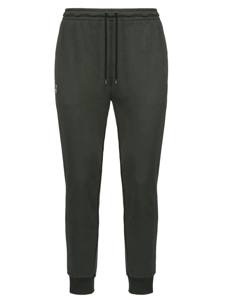 K-Way Pantaloni di Tuta Modello Le Vrai Bishop Poly Cotton in Cotone Elasticizzato da Uomo